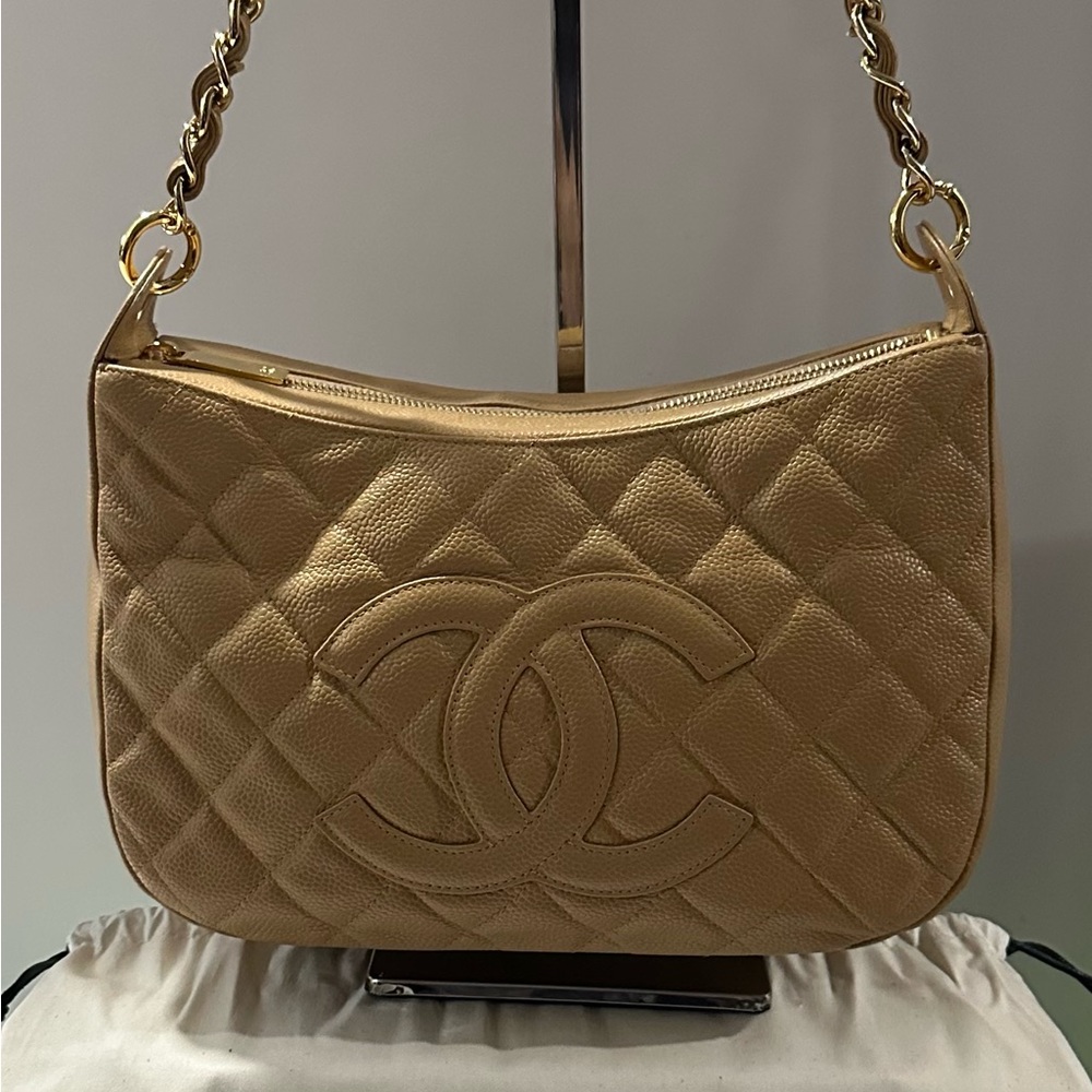 Rare Vintage Chanel Caviar Timeless Bag
